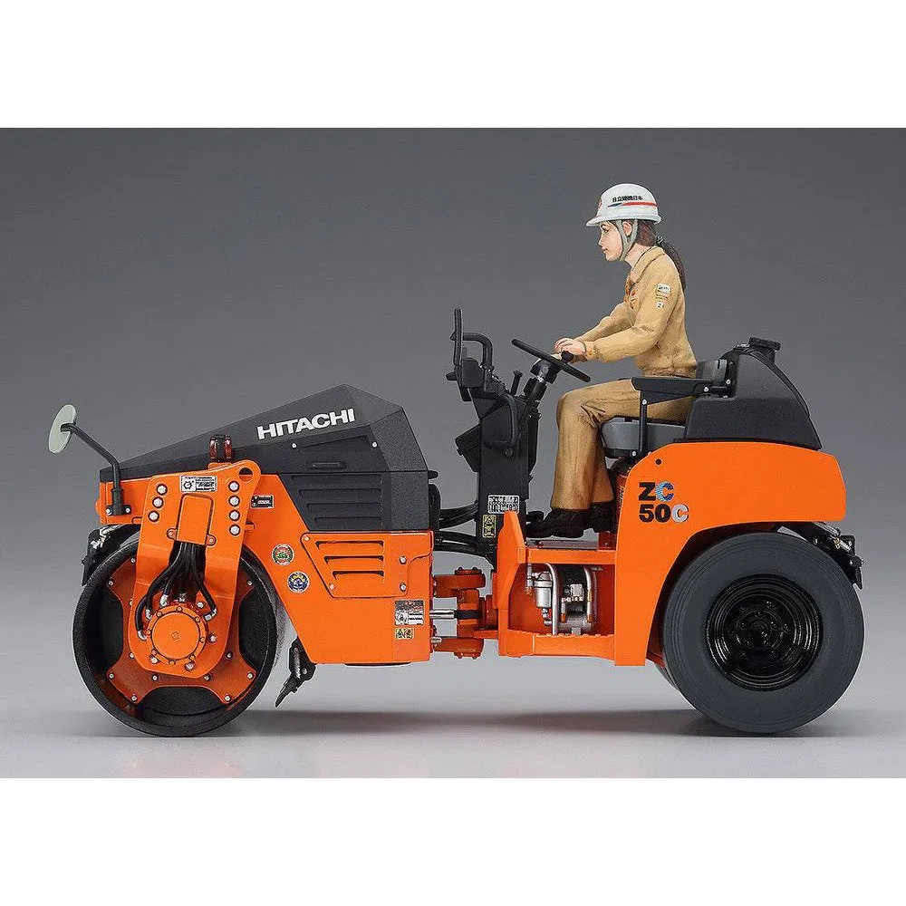 1/35 HITACHI VIBRATORY COMBINED ROLLER ZC50C5
