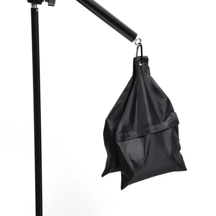 135W Single Rectangle Softbox Boom Arm Continuous Lighting Set