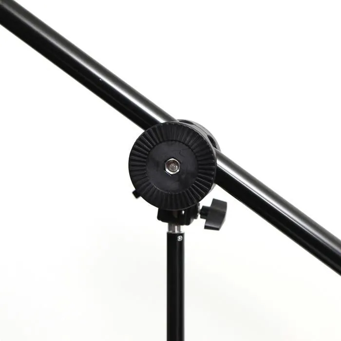 135W Single Rectangle Softbox Boom Arm Continuous Lighting Set