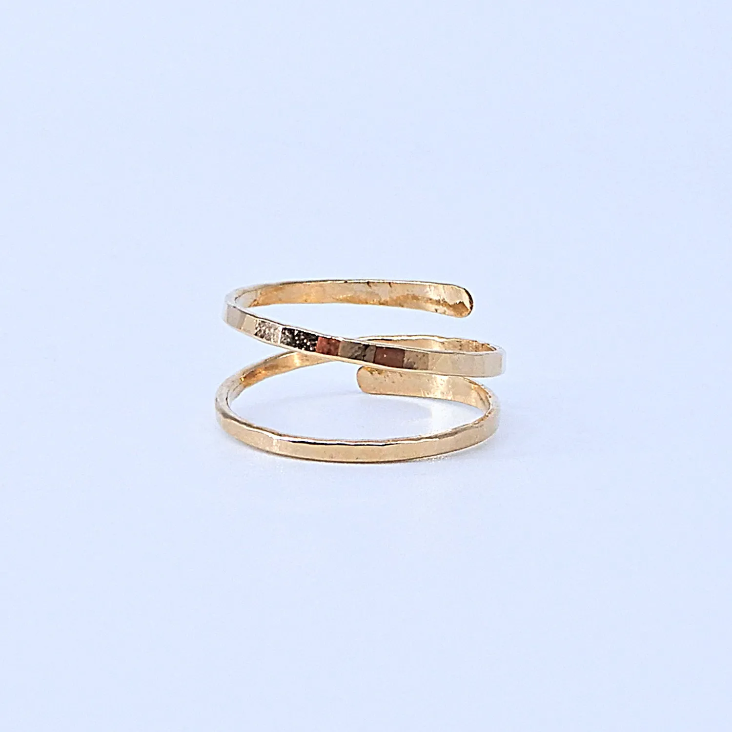 2 Strand Ring Size 5 Gold