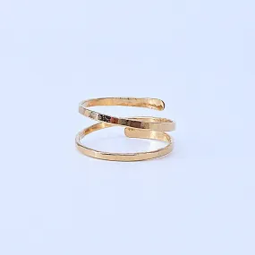 2 Strand Ring Size 5 Gold