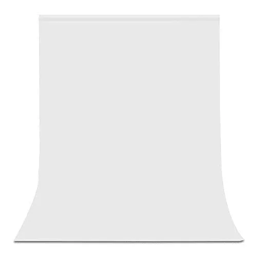 6MX3M Video Photography Backdrop WHITE