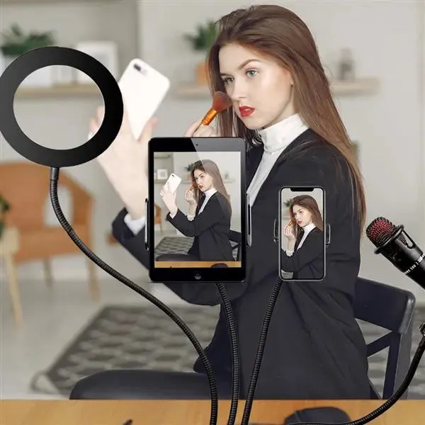 6" 4 in 1 Desktop Clip Light Set