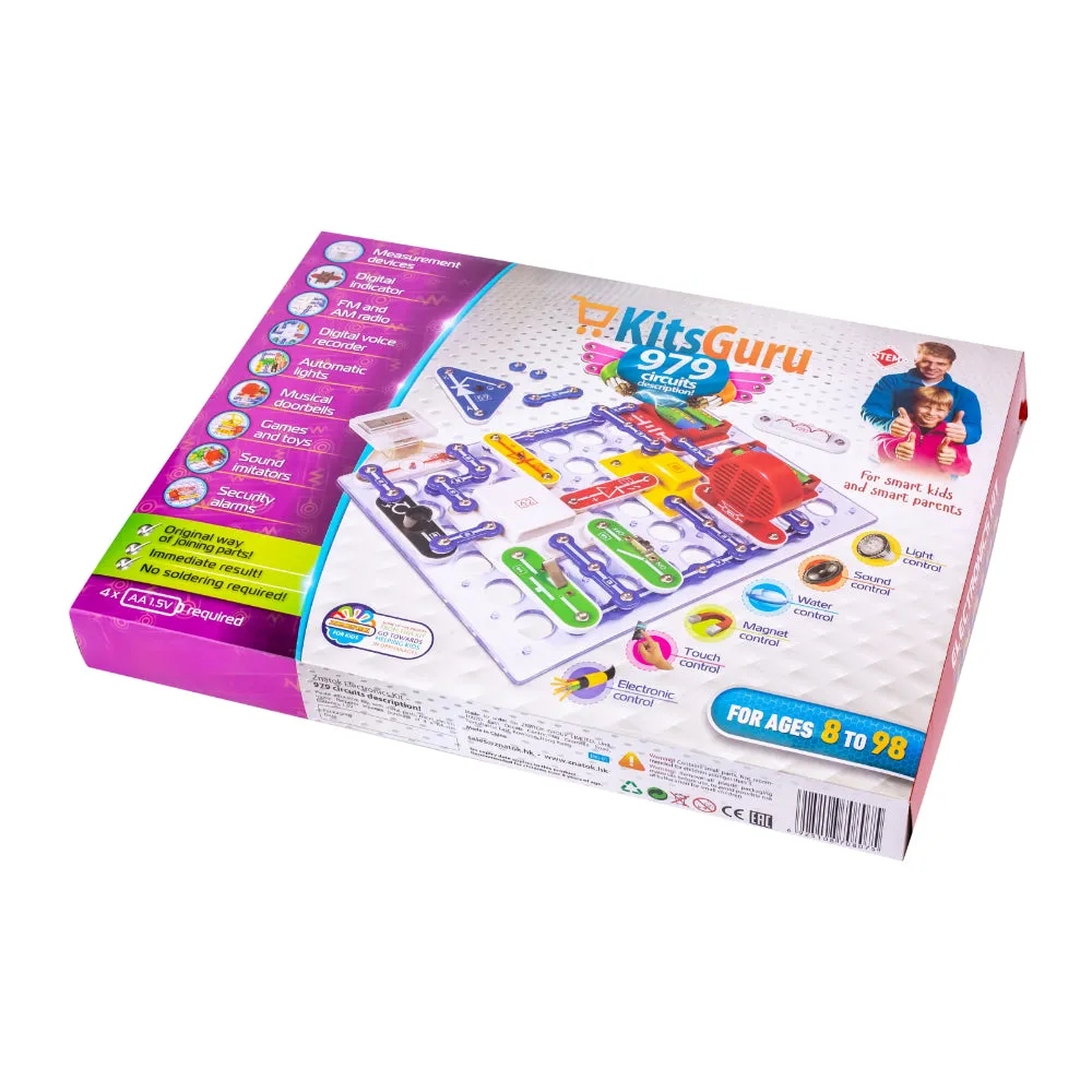 979 Experiments SNAP Circuits STEM Electronics Kit