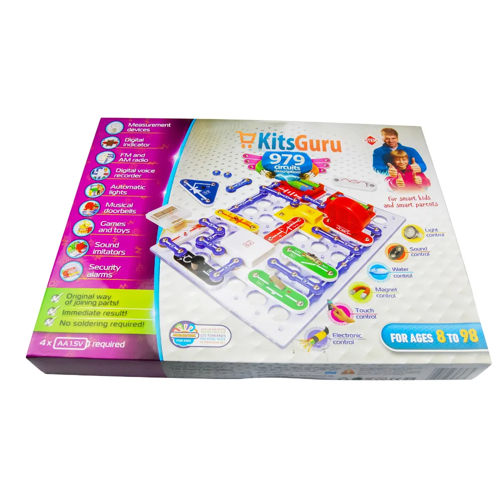 979 Experiments SNAP Circuits STEM Electronics Kit