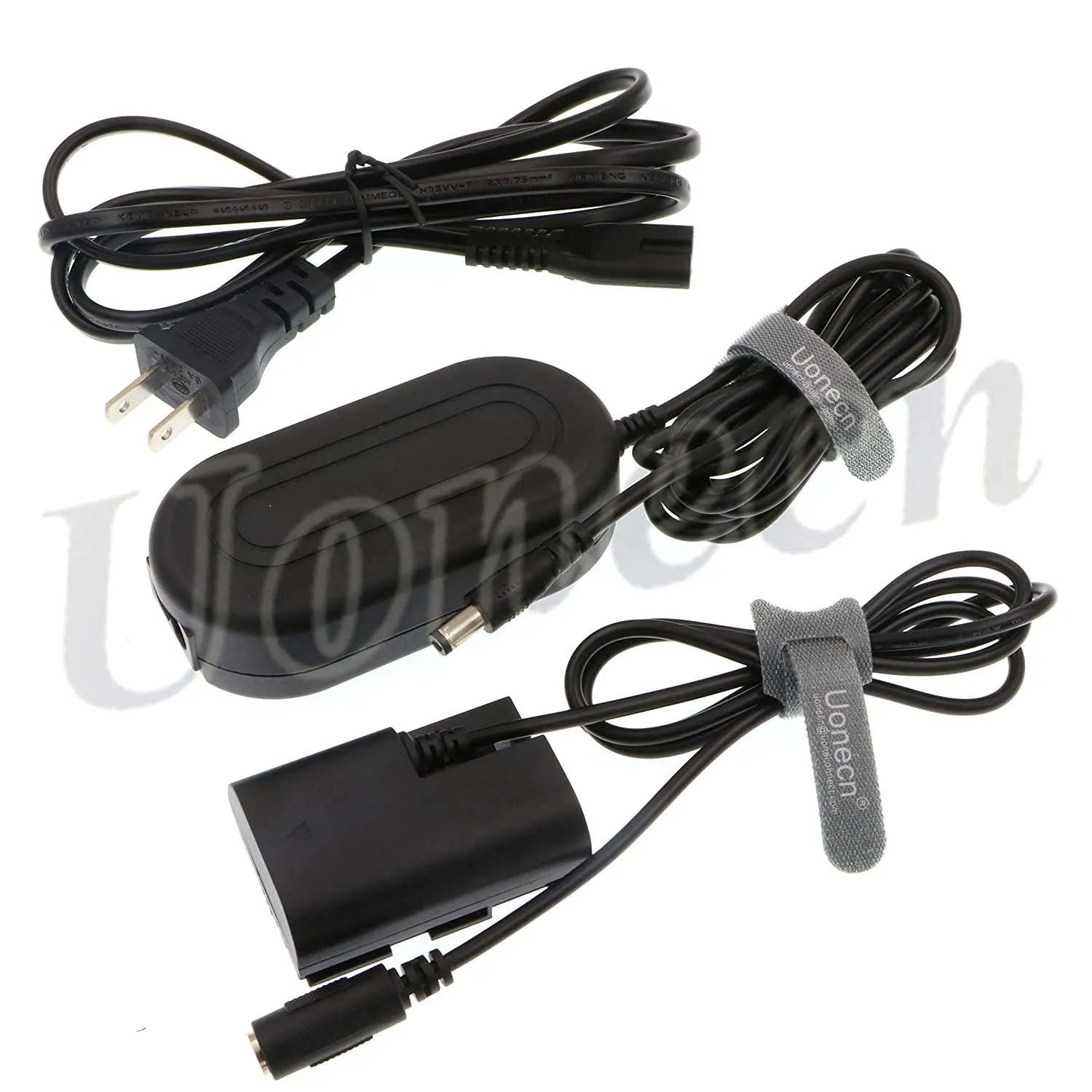 ACK-E6 AC Power Adapter Fully-Decoded Replacement Kit for Canon EOS 5DS, 5DS R, 5D Mark II, 5D Mark III, 5D Mark IV, 60D, 60Da, 6D, 70D, 7D, 7D Mark II, 80D,EOS R DSLR Digital Cameras