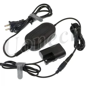 ACK-E6 AC Power Adapter Fully-Decoded Replacement Kit for Canon EOS 5DS, 5DS R, 5D Mark II, 5D Mark III, 5D Mark IV, 60D, 60Da, 6D, 70D, 7D, 7D Mark II, 80D,EOS R DSLR Digital Cameras