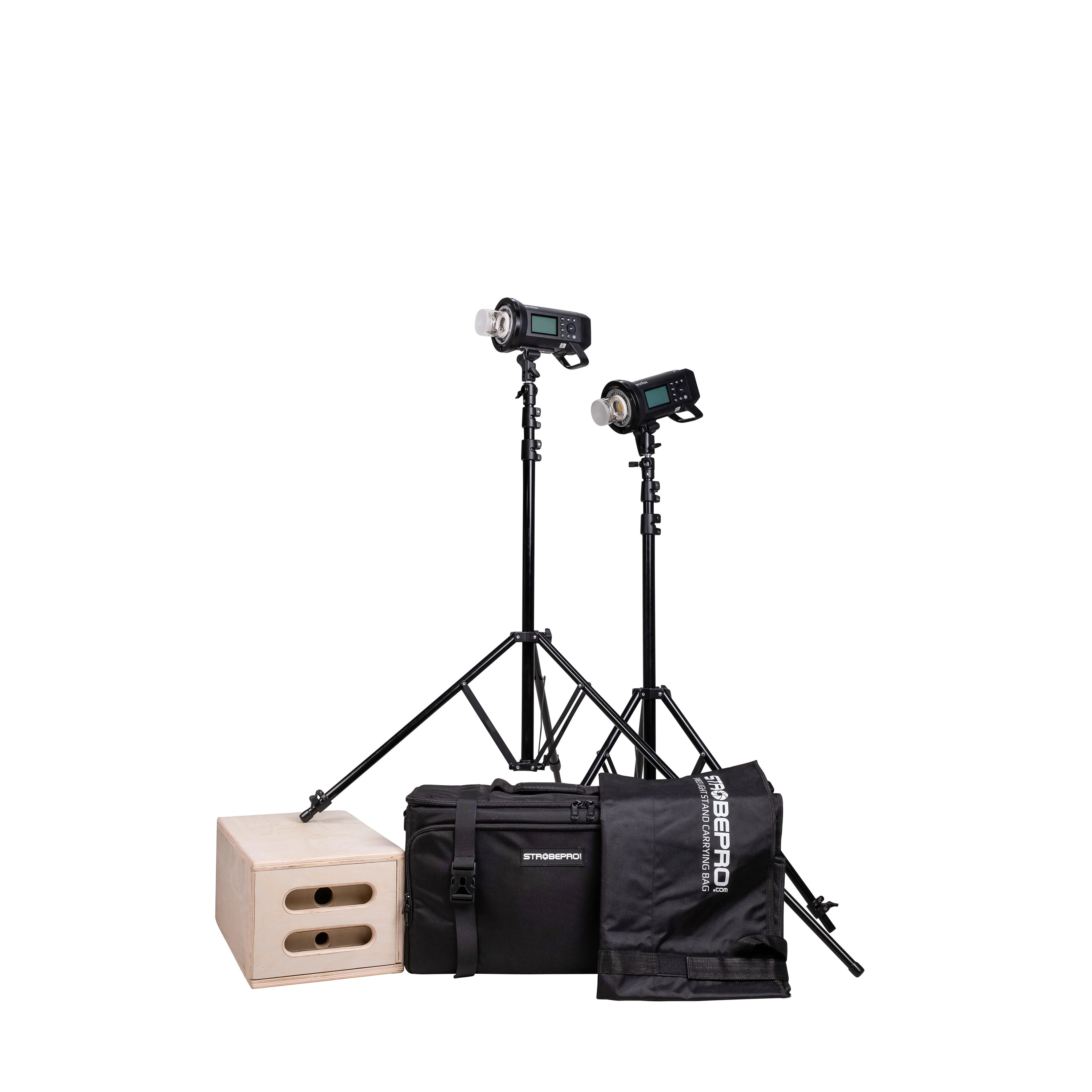 AD400 Pro Battery Powered Location Kit - Two Lights