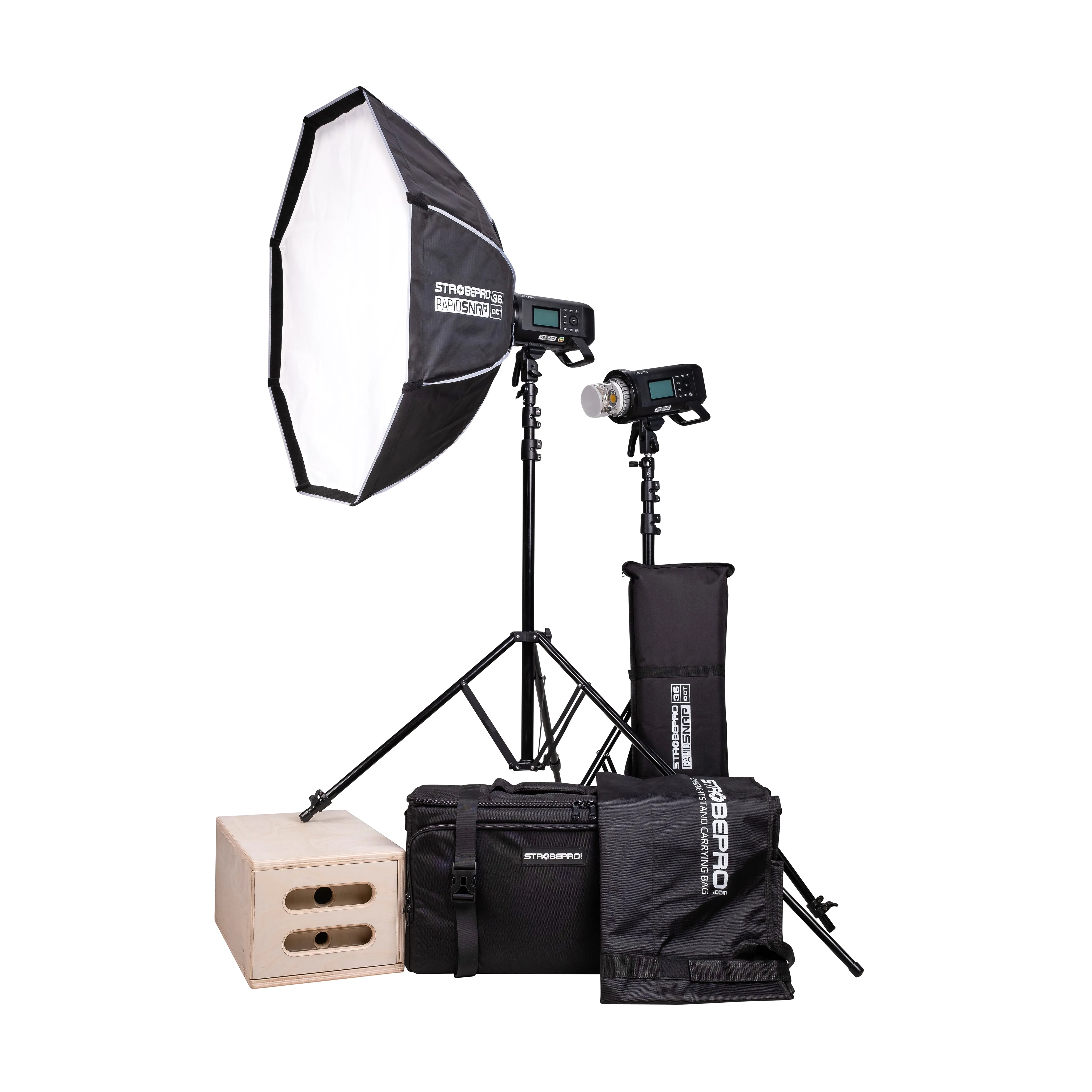 AD600 Pro Battery Powered Location Kit - Two Lights