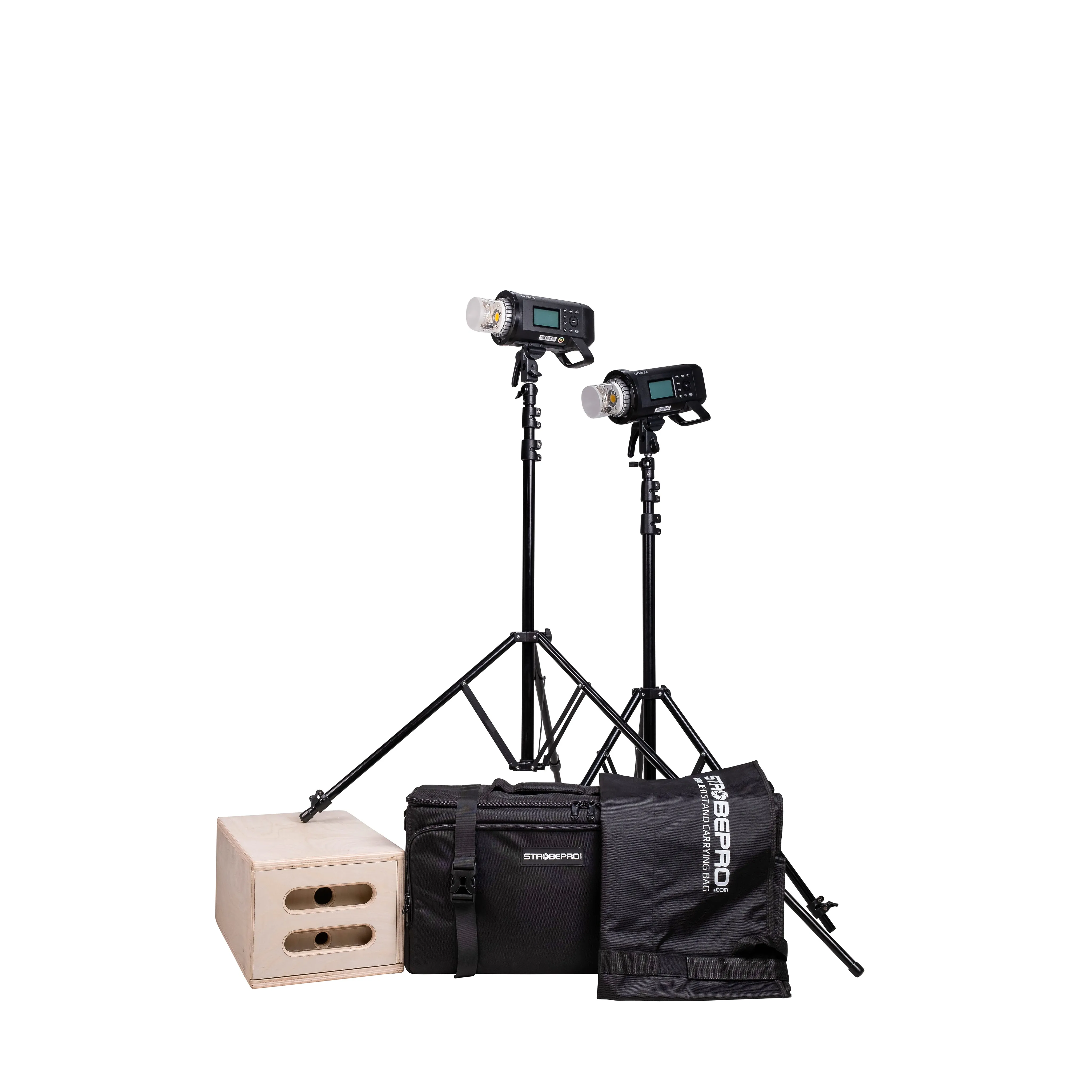 AD600 Pro Battery Powered Location Kit - Two Lights