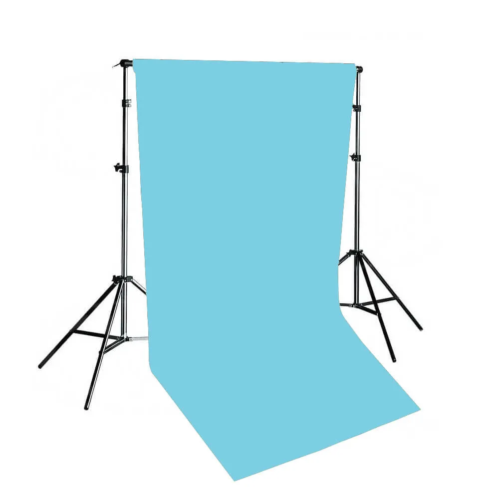 Adjustable Telescopic Stand & 1.35x10m Multicolour Paper Backdrop Kit