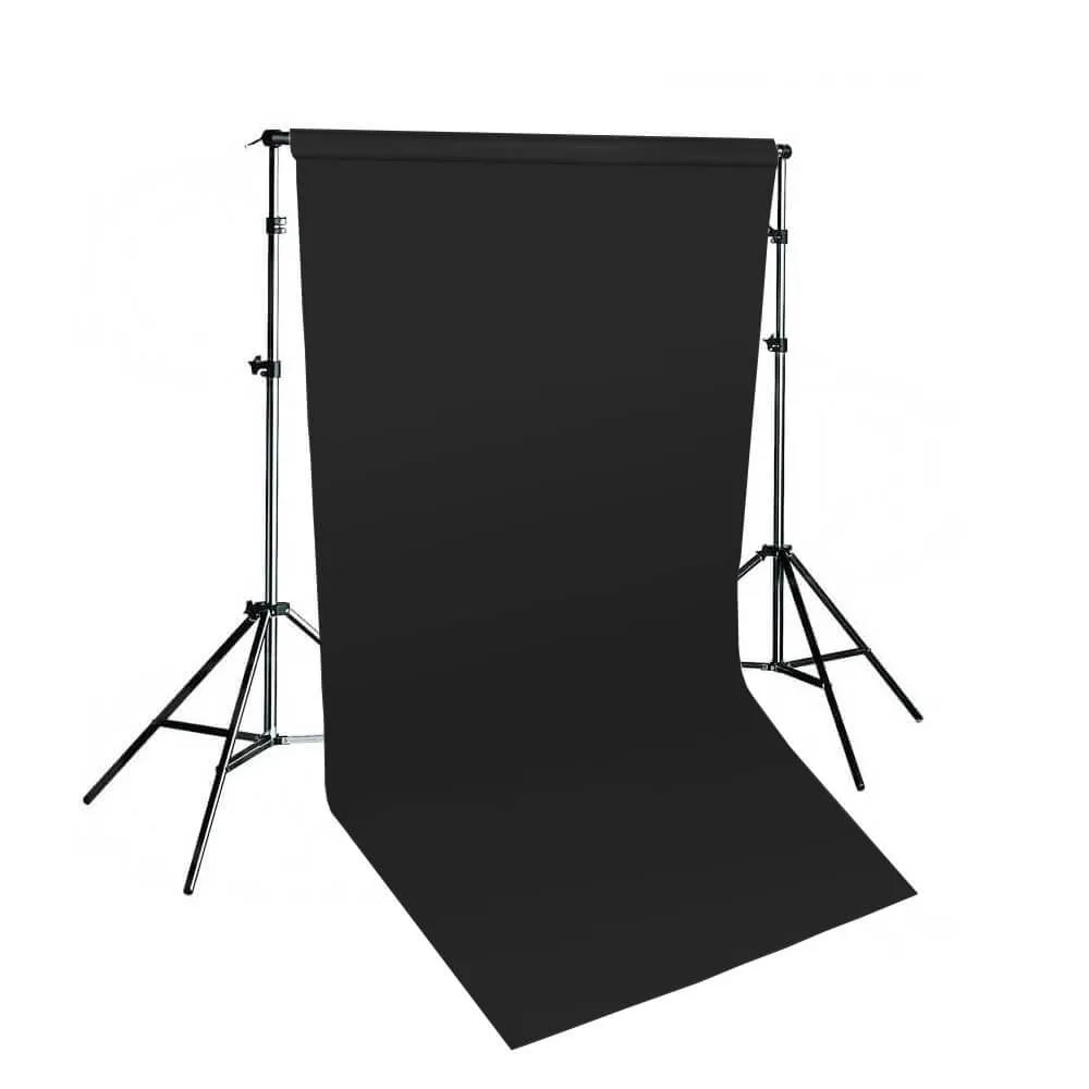 Adjustable Telescopic Stand & 1.35x10m Multicolour Paper Backdrop Kit