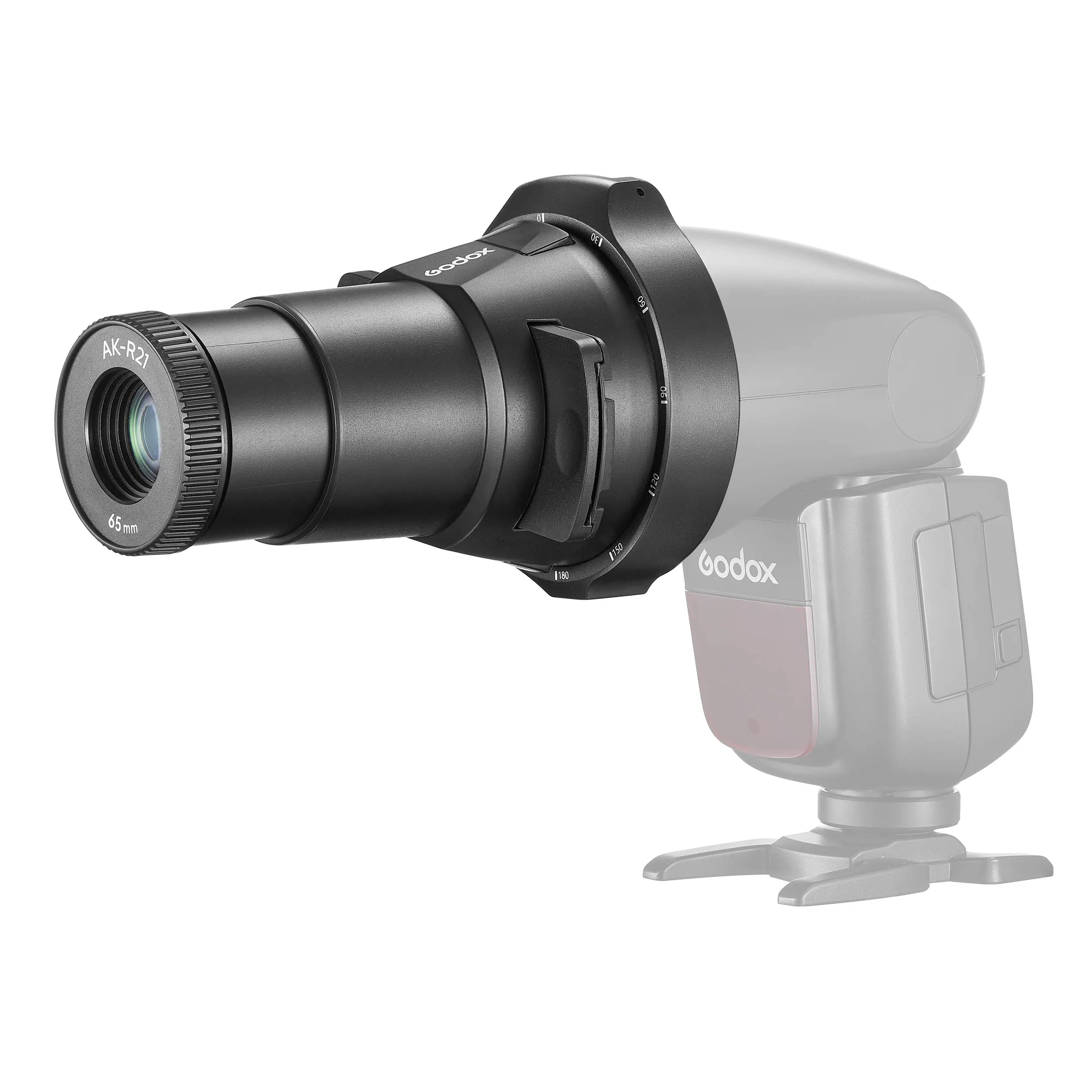 AK-R21 Projection Attachment Kit for Roundhead Flashes and Speedlites (V1, AD100Pro, AD200Pro with H200R Attachment)