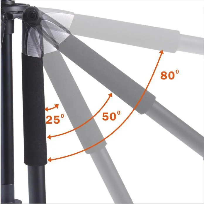 ALTA PRO 263AP Aluminium Tripod with Multi-Angle Central Column   3-way Pan Head