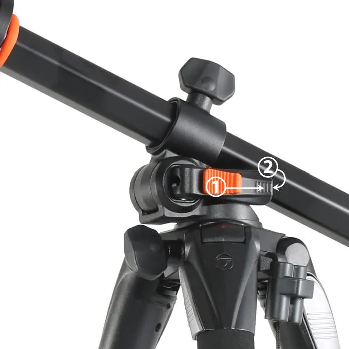 ALTA PRO 263AP Aluminium Tripod with Multi-Angle Central Column   3-way Pan Head