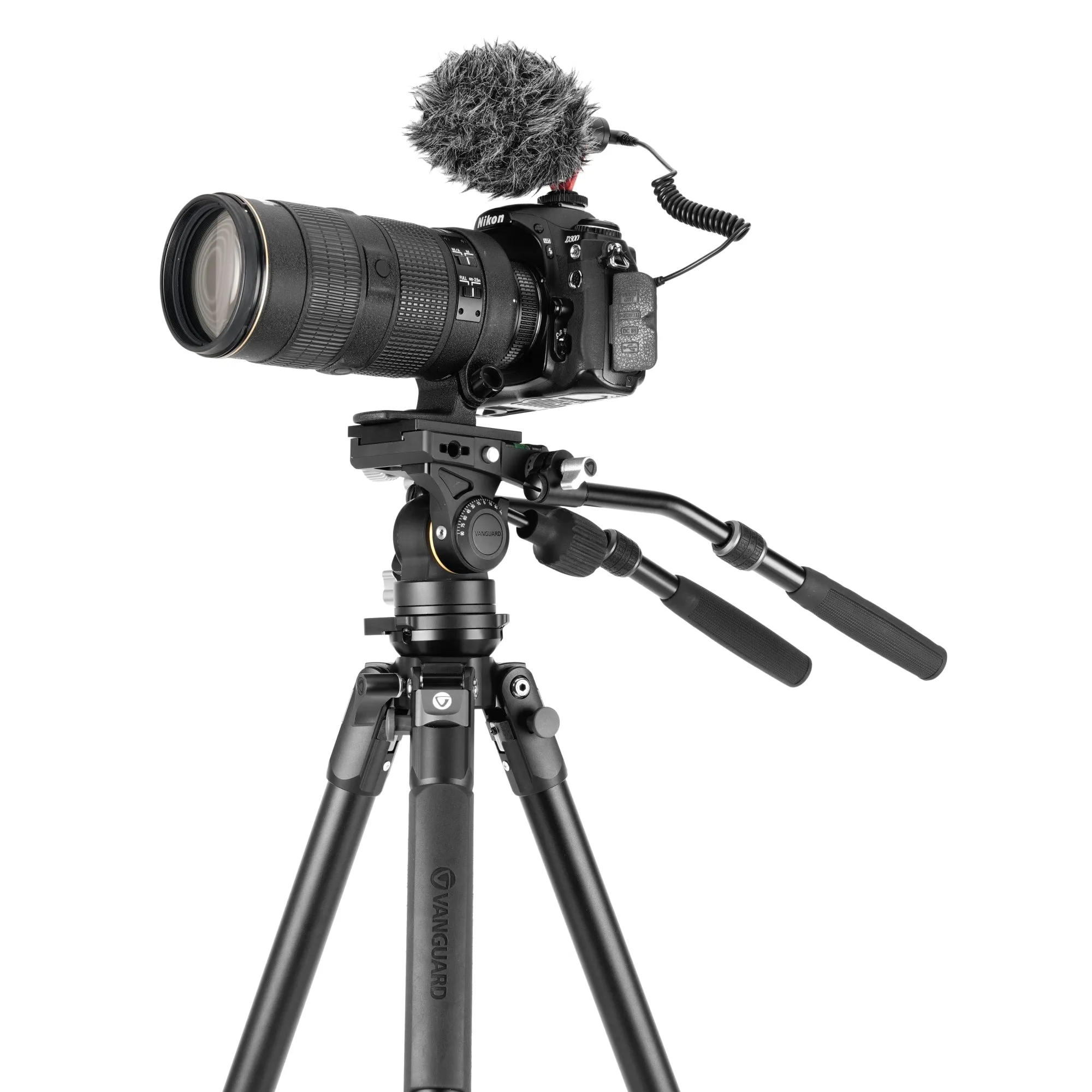 Alta Pro 3VL 303AV18 Aluminum Video Camera Tripod with Pan Head