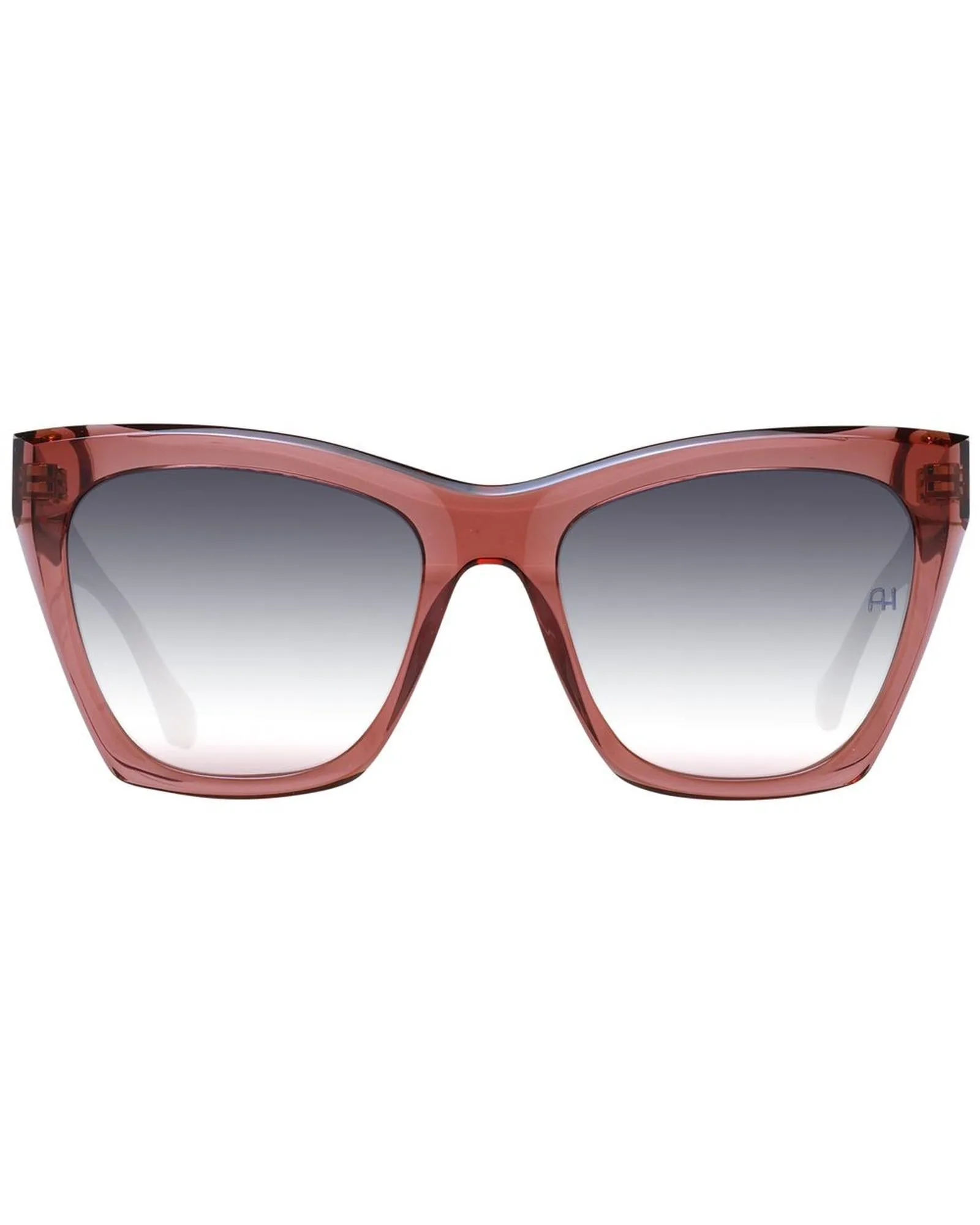 Ana Hickmann Butterfly Full-Rim Sunglasses with Gradient Lenses and 100% UV Protection