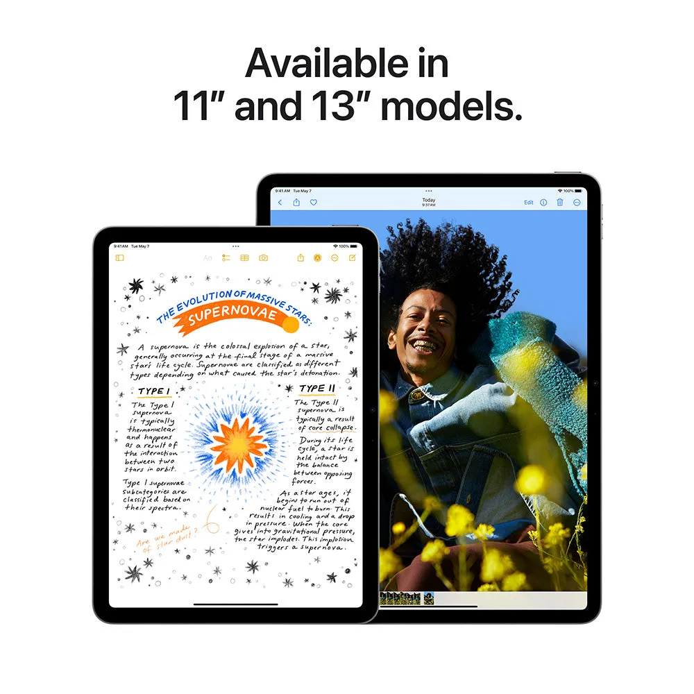 Apple iPad Air (2024) 6th Gen 11" Wi-Fi 128GB Tablet - Blue | MUWD3NF/A
