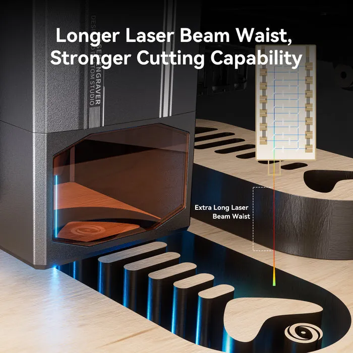Atomstack X70 Pro 360W Laser Engraver F60 Air Assist Kit (500*400MM)