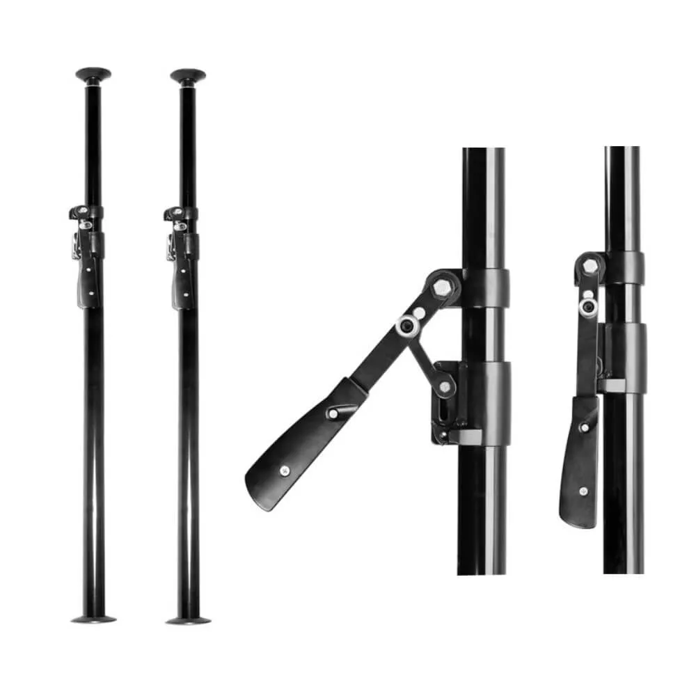 Autopole Set with 2 Pairs of Expansion Drive Shafts & 2 Pairs of Background Hooks