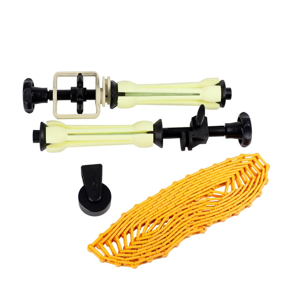 Autopole Set with 2 Pairs of Expansion Drive Shafts & 2 Pairs of Background Hooks