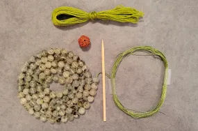 Awareness Mala Kit - Prehnite