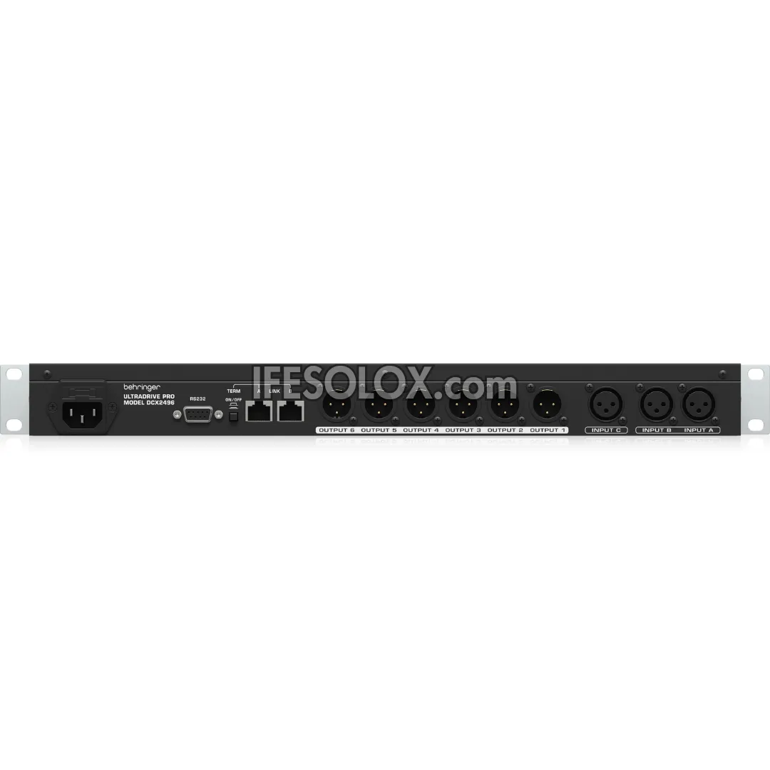 Behringer ULTRADRIVE PRO DCX2496 Ultra-High Precision Digital Loudspeaker Management System - Brand New