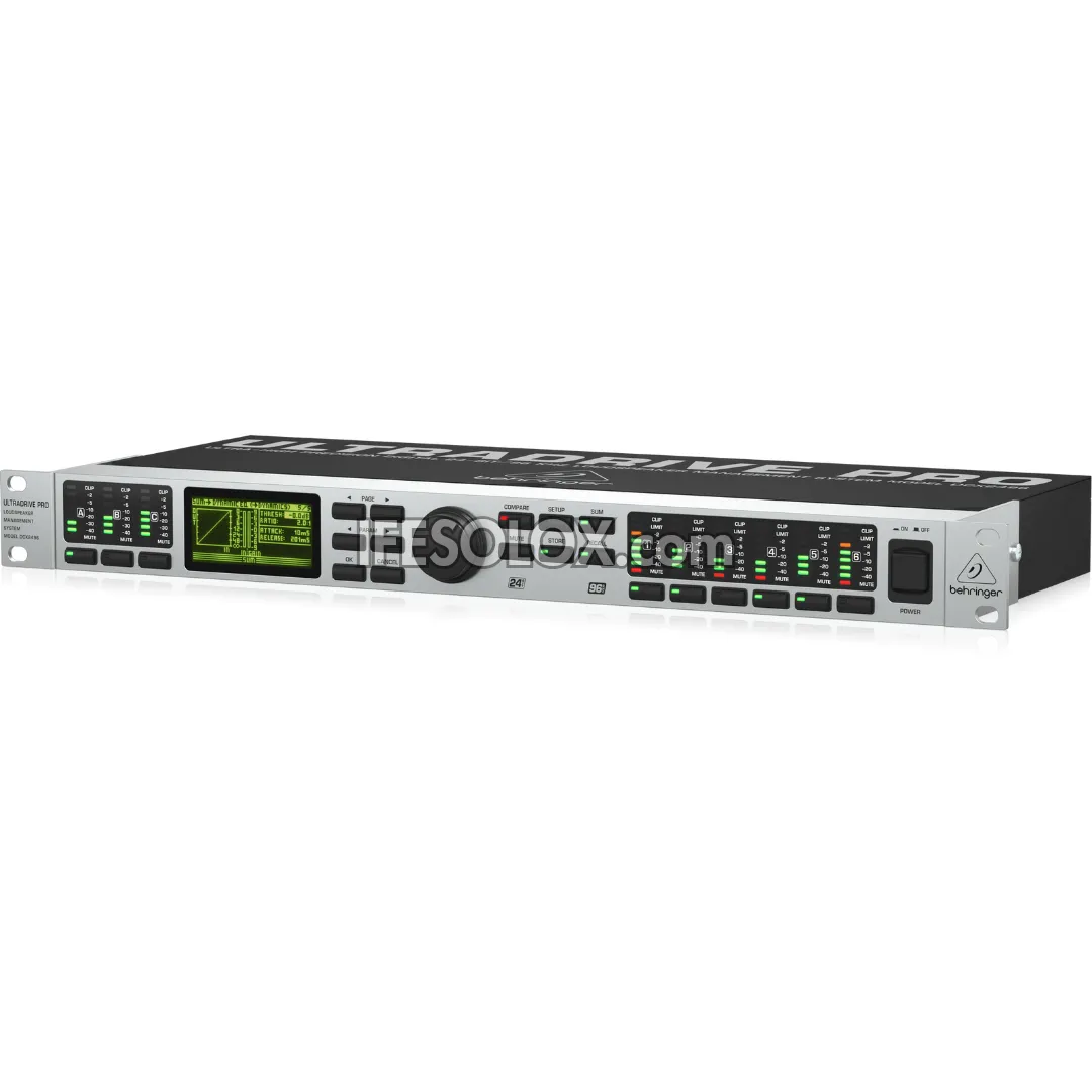 Behringer ULTRADRIVE PRO DCX2496 Ultra-High Precision Digital Loudspeaker Management System - Brand New