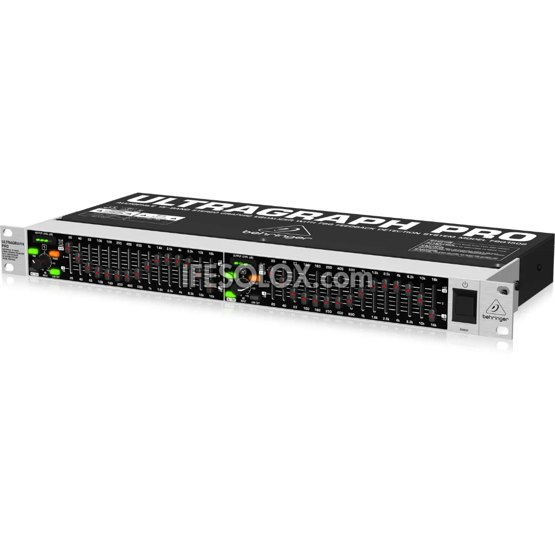 Behringer ULTRAGRAPH PRO FBQ1502 Audiophile 15-Band Stereo Graphic Equalizer - Brand New