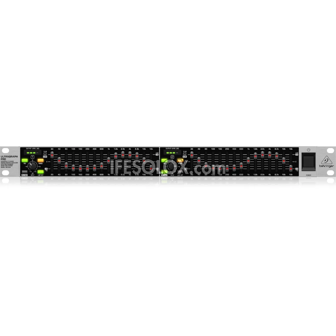 Behringer ULTRAGRAPH PRO FBQ1502 Audiophile 15-Band Stereo Graphic Equalizer - Brand New