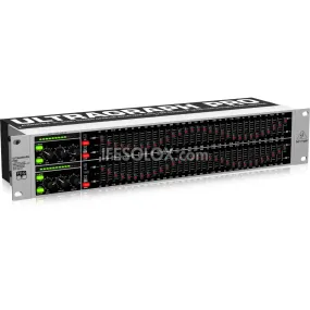 Behringer ULTRAGRAPH PRO FBQ3102 Audiophile 31-Band Stereo Graphic Equalizer - Brand New