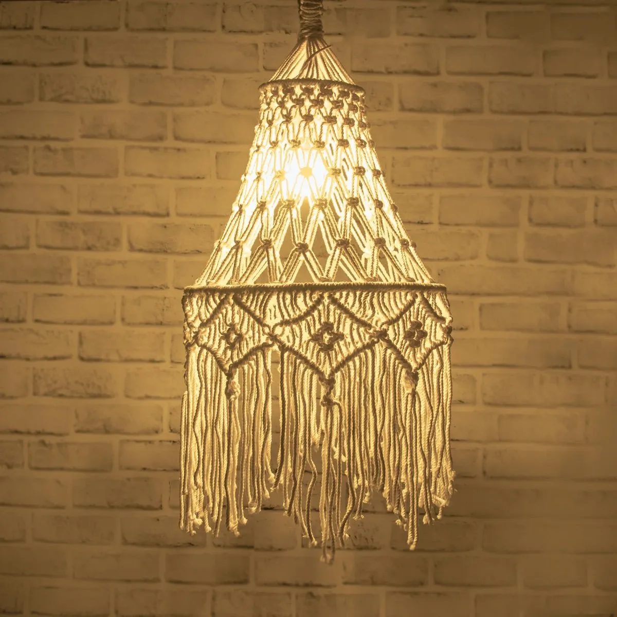 Bella Macrame Lampshade