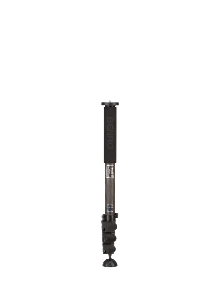 Benro Adventure 8X CF Series 3 Monopod, 4 Section, Flip Lock