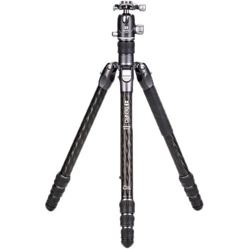 Benro Rhino Carbon Fiber Three Series Tripod/Monopod With VX30 Ballhead, 4-Leg Sections