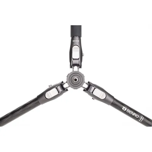 Benro Rhino Carbon Fiber Zero Series Tripod/Monopod with VX20 Ballhead, 5 Leg Sections, Twist Leg Locks, Padded Carrying Case