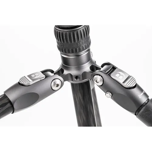 Benro Rhino Carbon Fiber Zero Series Tripod/Monopod with VX20 Ballhead, 5 Leg Sections, Twist Leg Locks, Padded Carrying Case
