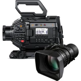 Blackmagic URSA Broadcast G2 Camera Kit w/Fujinon 2/3" Mount LA16x8BRM-XB1A Lens