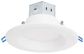 Boston Harbor DL6-047-3K Recessed LED Kit, Steel & Aluminum, White, 1-Piece :EA: QUANTITY: 1