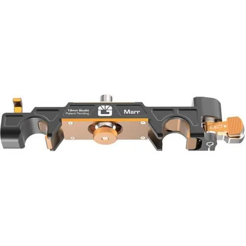 Bright Tangerine 19mm Studio Lens Support with 3/8" - Marr