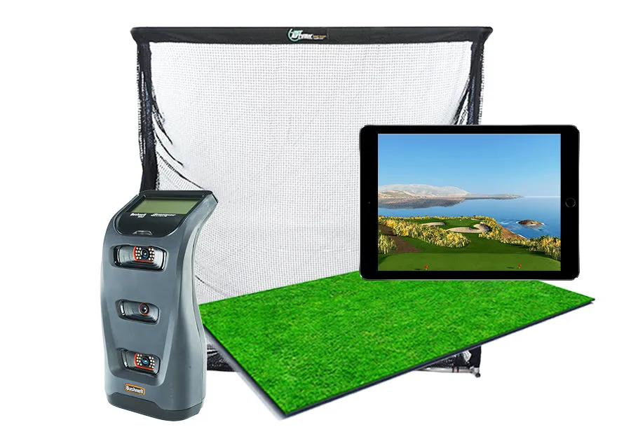 Bushnell Launch Pro Home Golf Simulator Package