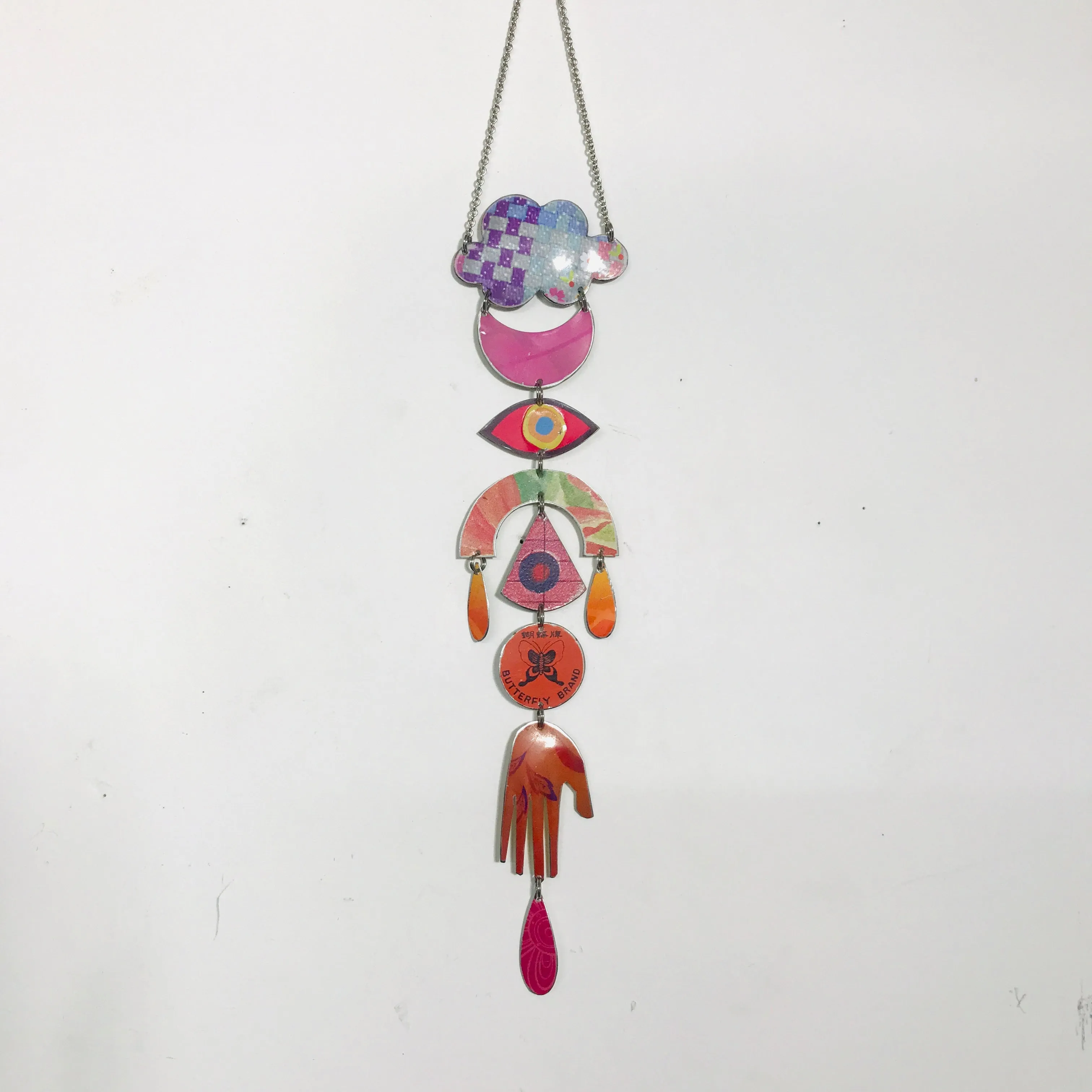 Butterfly Protective Eye Tiny Talisman Wall Hanging