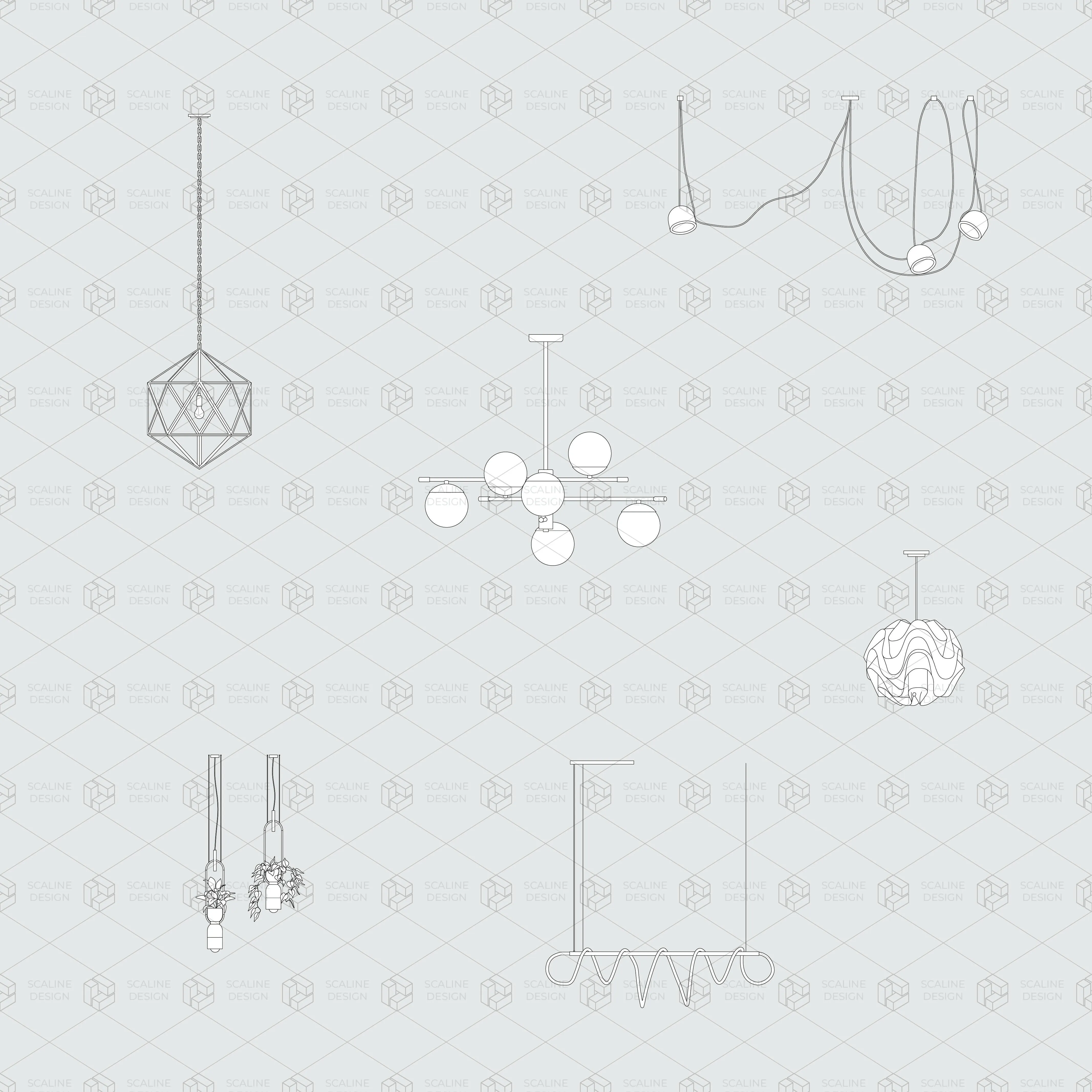 CAD & Vector Lighting Collection