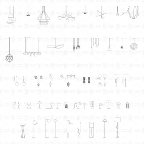 CAD & Vector Lighting Collection