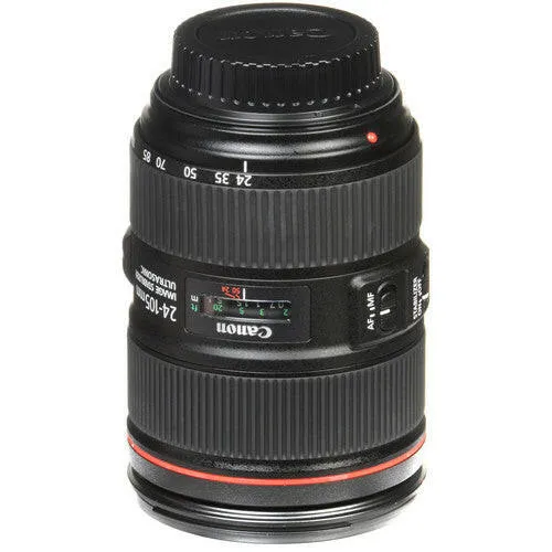 Canon EF 24-105mm f/4L IS II USM Lens   Bag Cleaner 3pc Filter Kit Table Tripod