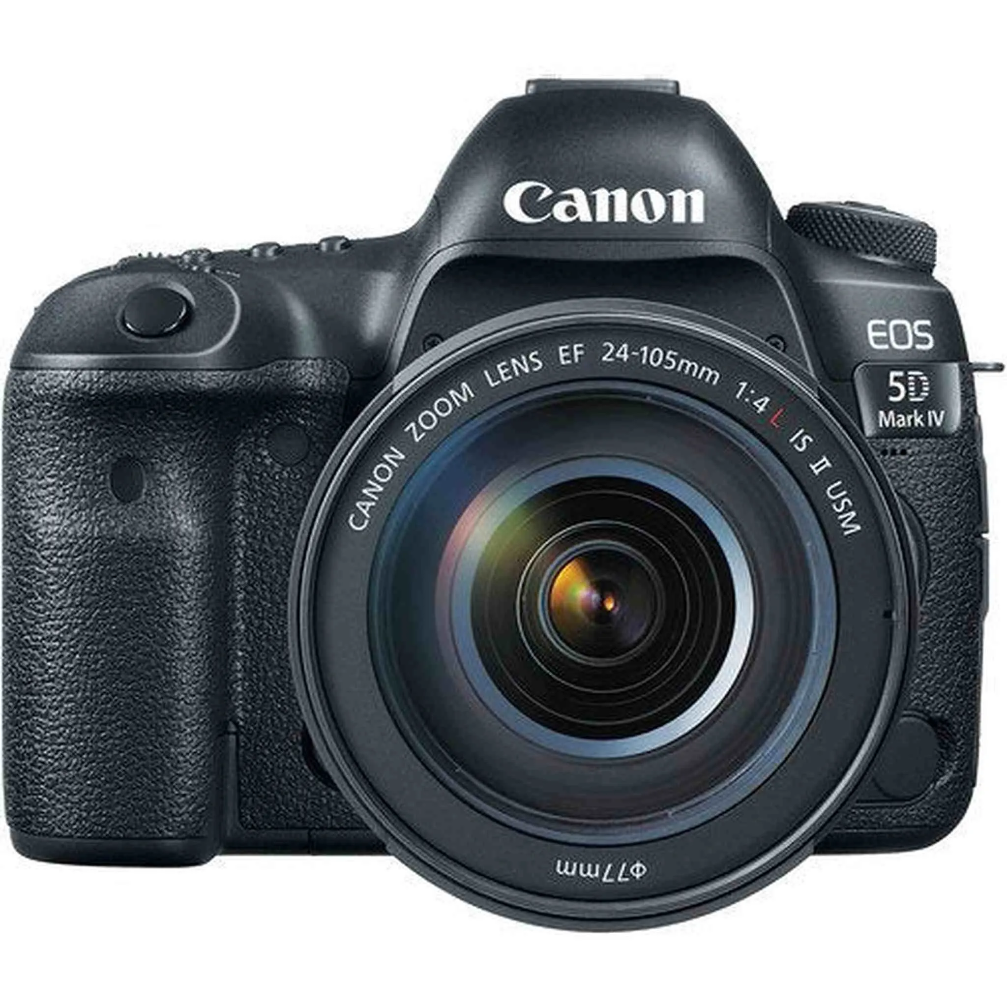 Canon EOS 5D Mark IV DSLR Camera with 24-105mm f/4L II Lens (1483C010) W/Bag, Extra Battery Pro Bundle