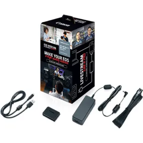 Canon EOS Webcam Accessories Starter Kit for EOS M50, M50 Mark II & M200 Mirrorless Digital Cameras