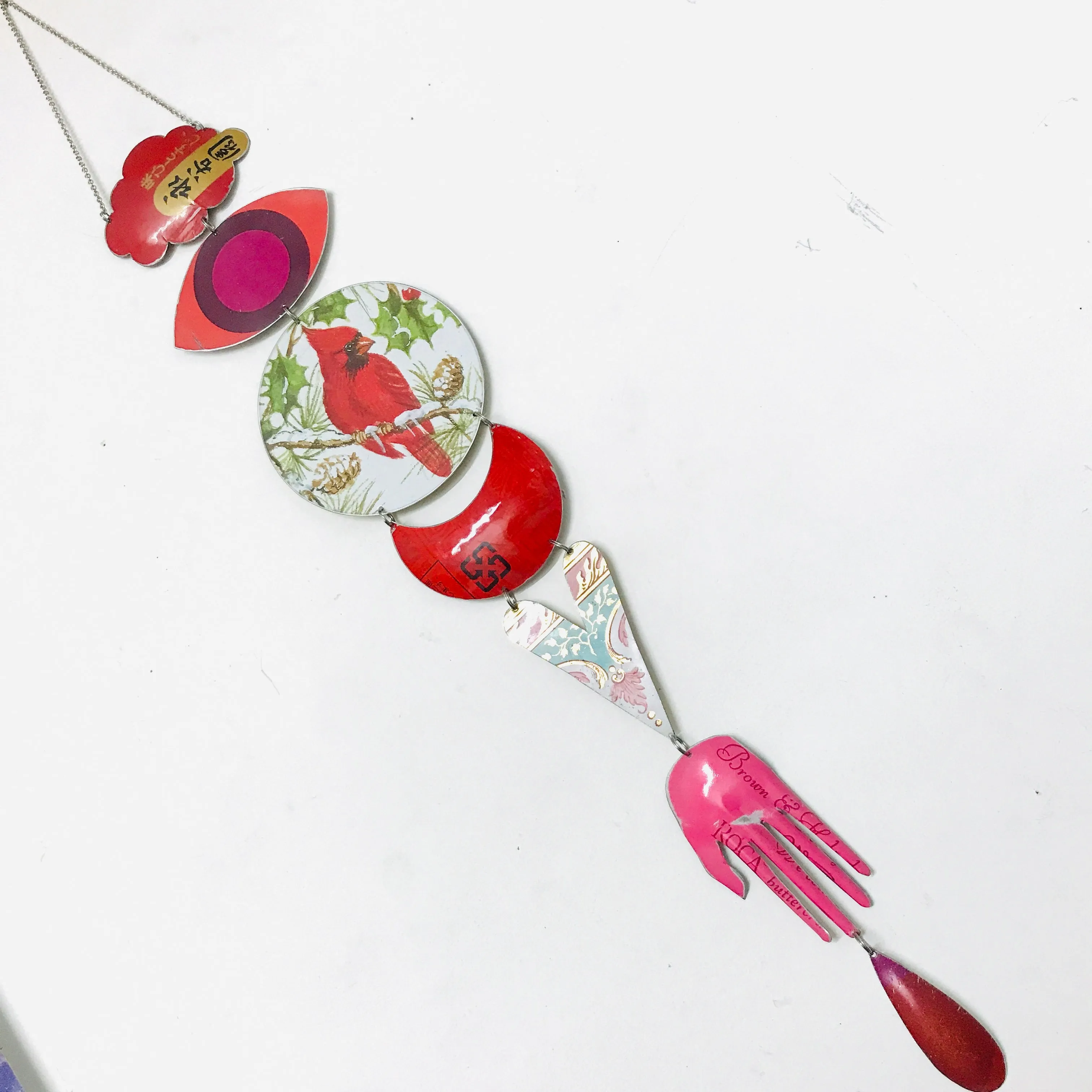 Cardinal Protective Eye Talisman Wall Hanging