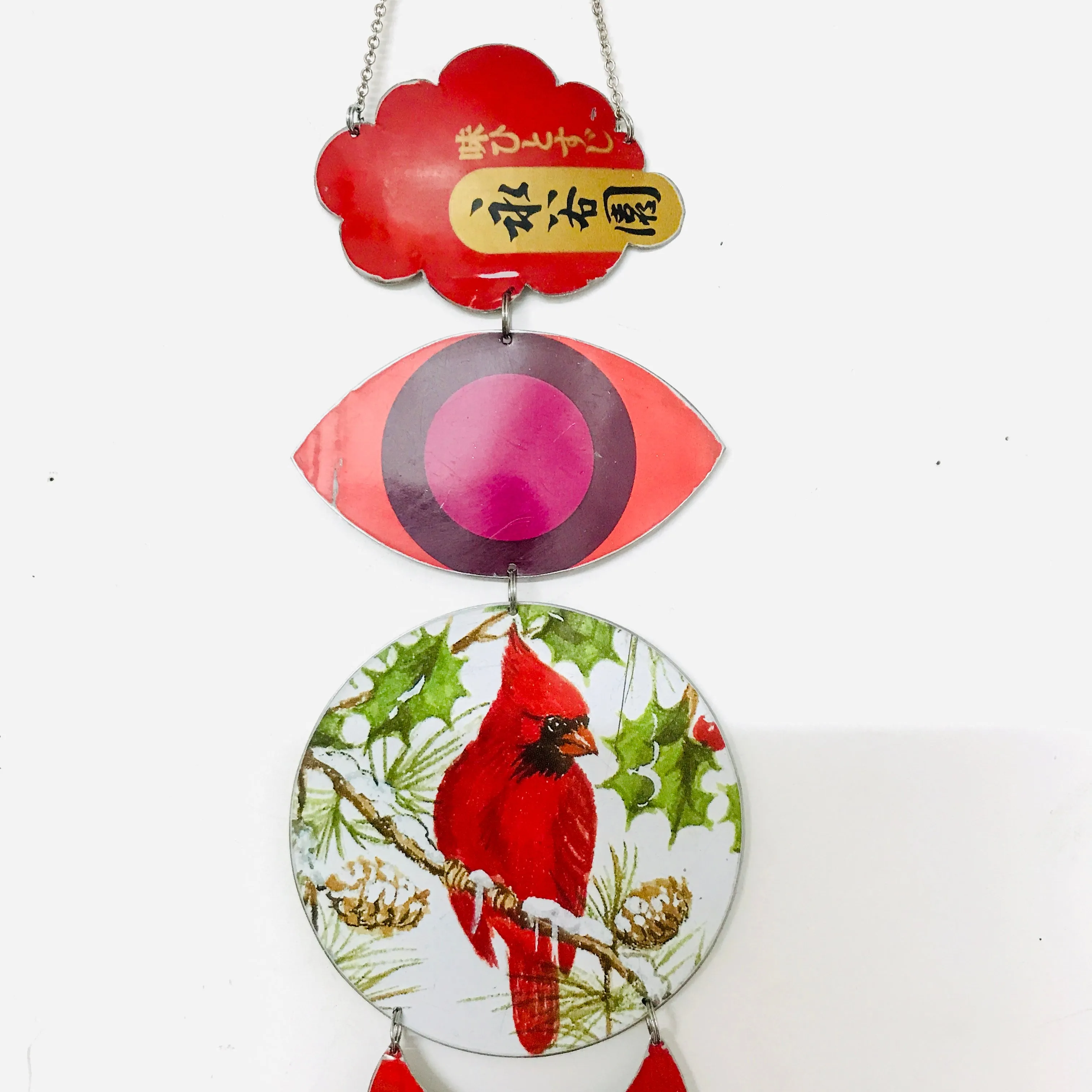Cardinal Protective Eye Talisman Wall Hanging