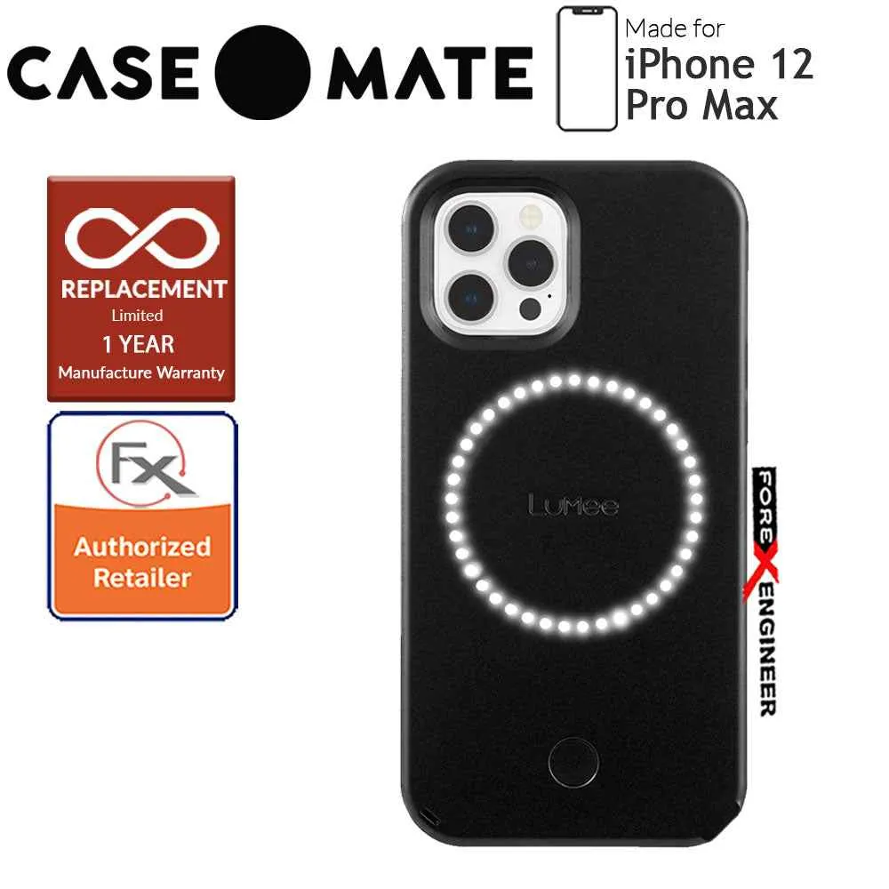Case Mate iPhone 12 Pro Max (6.7) LuMee Duo - Matte Black (Barcode: 846127196048)