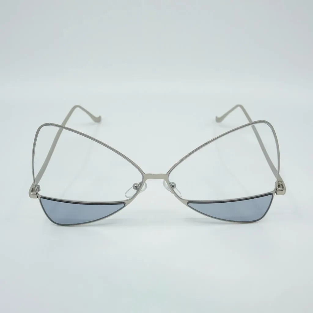 Cathy Metal Full Frame Two Tone Sunglasses